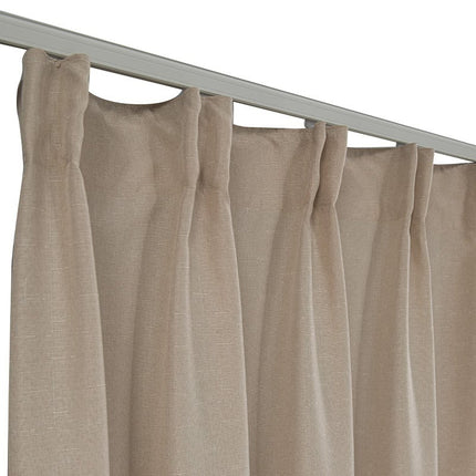 Fresh and Co Gordijnen In Between - Haken of Ringen - Beige