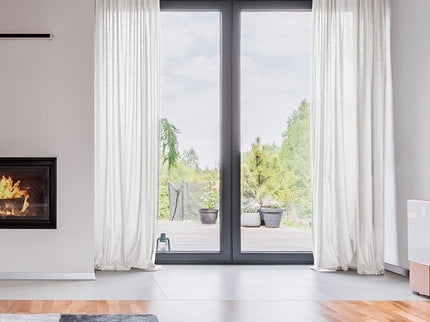 Fresh and Co Gordijnen In Between - Haken of Ringen - Off White