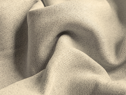 Fresh and Co Gordijnen met Linnen Look - Haken of Ringen - Beige