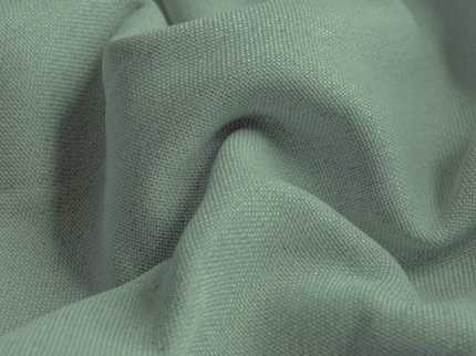 Fresh and Co Gordijnen met Linnen Look - Haken of Ringen - Groen