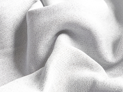 Fresh and Co Gordijnen met Linnen Look - Haken of Ringen - Off White