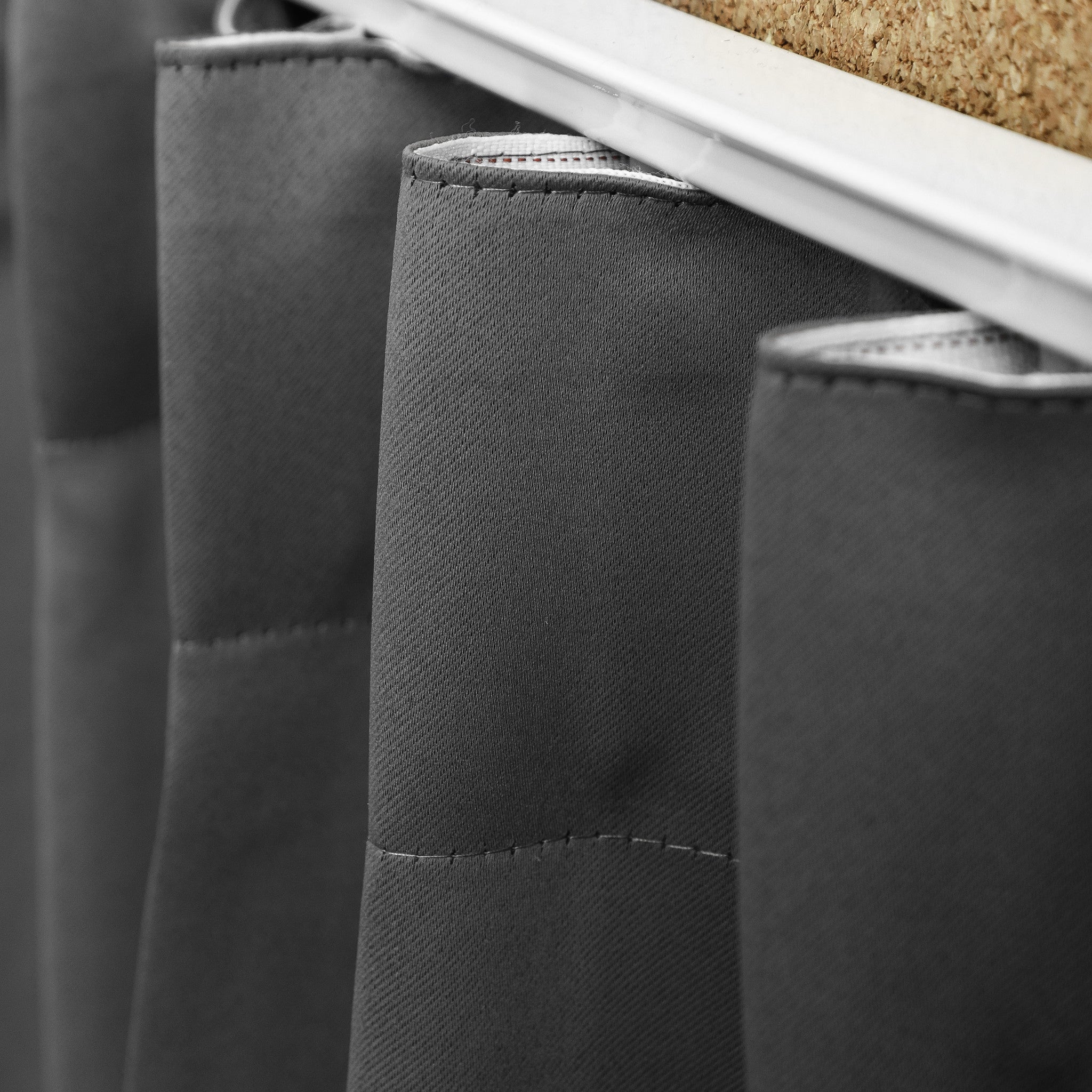 Thermo Isolatie Gordijn KGORGE Thermo-isolatiegordijn Voor De Deur, 100% Verduisteringsgordijnen Met Ringen, Voor Slaapkamer, 1 Stuks, 132 X 200 Cm (l X H), Grijs Dubbellaags Isolatiegordijn Thermo Isolatie Gordijn KGORGE Thermo-isolatiegordijn Voor De Deur, 100% Verduisteringsgordijnen Met Ringen, Voor Slaapkamer, 1 Stuks, 132 X 200 Cm (l X H), Grijs Dubbellaags Isolatiegordijn