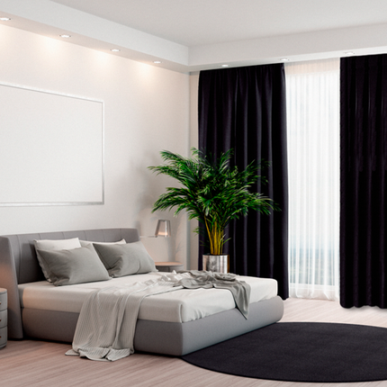 Fresh and Co Gordijnen Verduisterend & Isolerend - Haken of Ringen