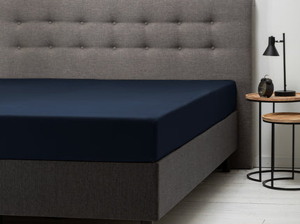Fresh and Co Hoeslaken - Katoen - Navy - Verkoelend