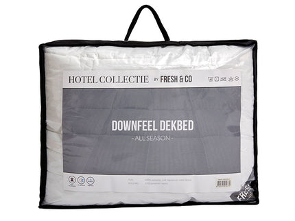 Fresh and Co Hotel Dekbed  - Hotel Stripe - All-Season