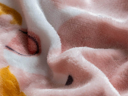 Fresh and Co  Kids Dekbedovertrek Fleece - Unicorn