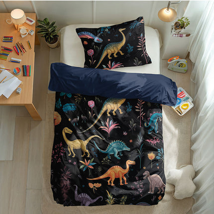 Fresh and Co  Kids Dekbedovertrek Katoen - Colorful Creatures