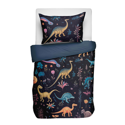 Fresh and Co  Kids Dekbedovertrek Katoen - Colorful Creatures