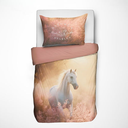 Fresh and Co  Kids Dekbedovertrek Katoen - Natures Stables