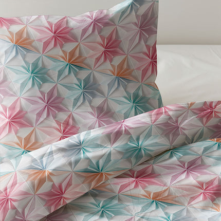 Fresh and Co  Kids Dekbedovertrek Katoen - Paper Stars