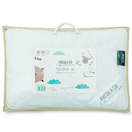 Fresh and Co  Kids Hoofdkussen Kids - Wol