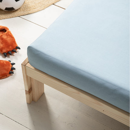 Fresh and Co  Kids Kinder Hoeslaken Katoen - Blauw
