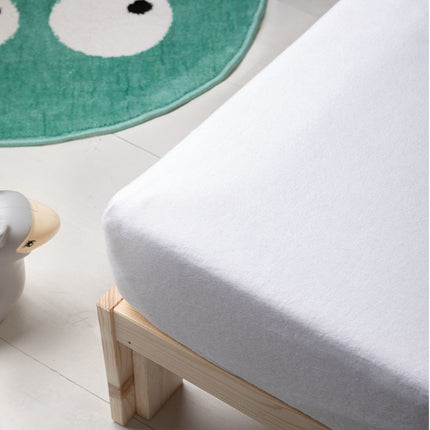 Fresh and Co  Kids Kinder Hoeslaken - Stretch - Wit