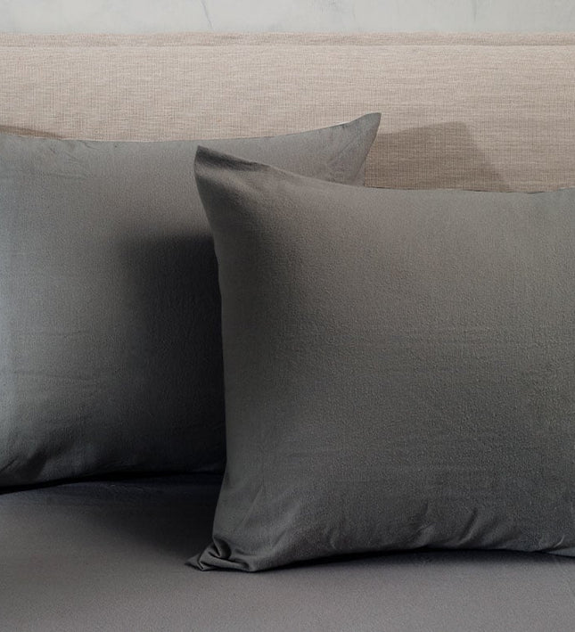 Fresh and Co Kussenslopen Flanel: 2-PACK