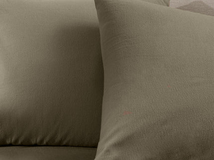 Fresh and Co Kussenslopen Flanel: 2-PACK