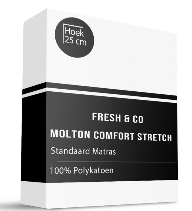 Fresh and Co Molton Hoeslaken Comfort Stretch