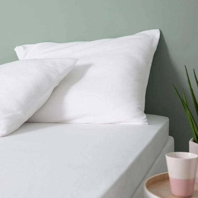 Fresh and Co Molton Kussenslopen Stretch: 2-PACK