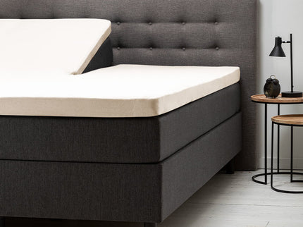 Fresh and Co Splittopper Hoeslaken - Comfort Stretch - Creme