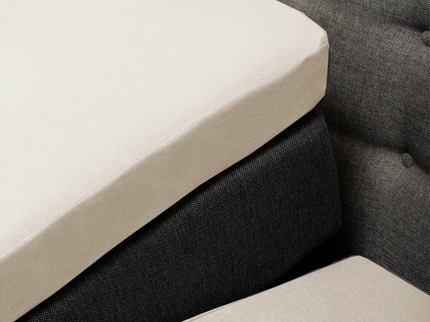 Fresh and Co Splittopper Hoeslaken - Katoen - Creme - Verkoelend
