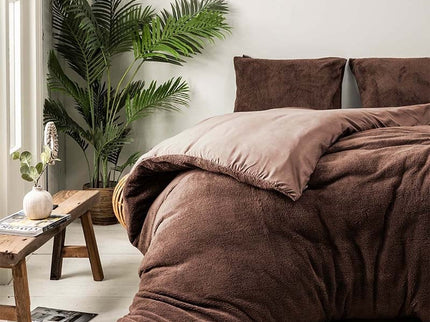 Fresh and Co Teddy - Bruin Dekbedovertrek