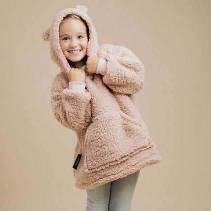 Fresh and Co Teddy Knuffeltrui  Kids - Roze