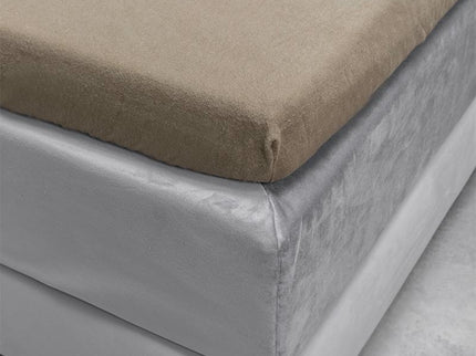 Fresh and Co Topper Hoeslaken - Flanel - Truffel