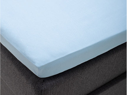 Fresh and Co Topper Hoeslaken Katoen - Blauw