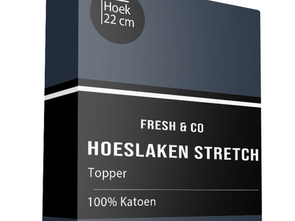 Topper Hoeslaken - Katoen Jersey Stretch