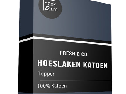 Topper Hoeslaken - Katoen - Verkoelend