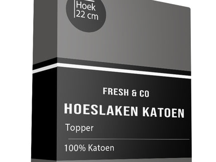 Fresh and Co Topper Hoeslaken - Katoen - Verkoelend