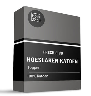 Fresh and Co Topper Hoeslaken - Katoen - Verkoelend