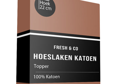 Fresh and Co Topper Hoeslaken - Katoen - Verkoelend