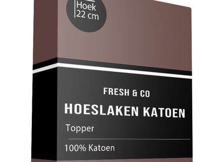 Fresh and Co Topper Hoeslaken - Katoen - Verkoelend