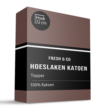 Fresh and Co Topper Hoeslaken - Katoen - Verkoelend