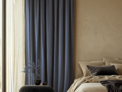Fresh and Co Velvet Gordijnen Verduisterend - Haken of Ringen