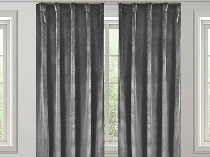 Fresh and Co Velvet Gordijnen Verduisterend - Haken of Ringen