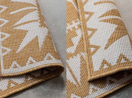 Dubbelzijdig Buitenkleed Elle - Geel