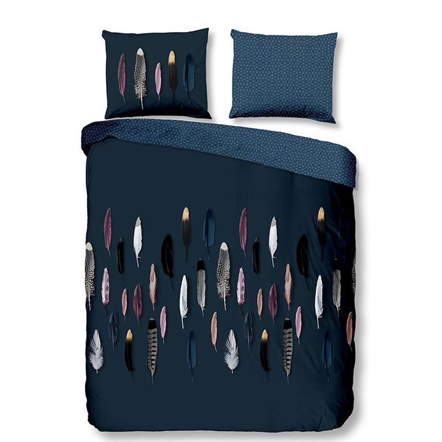 Good Morning Dekbedovertrek Katoen - Feathers