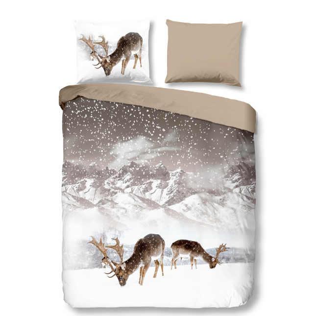 Good Morning Dekbedovertrek Katoen-Flanel - Winter