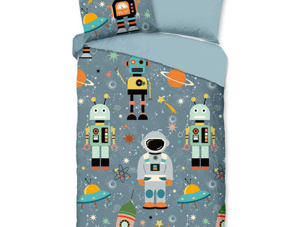 Good Morning Dekbedovertrek Katoen - Spacemen