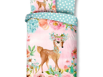 Good Morning Dekbedovertrek Katoen - Sweet Bambi
