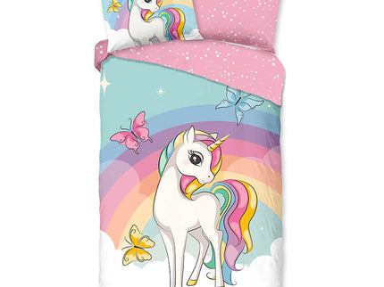 Good Morning Dekbedovertrek Katoen - Unicorn Dash