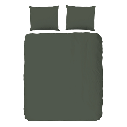 Good Morning Dekbedovertrek Percale-Katoen - Donkere Kleuren