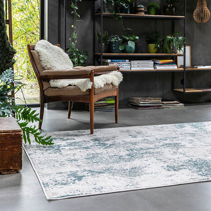 Grandstone Vloerkleed Vintage Babylon - Petrol - Maat: 160 x 240 cm