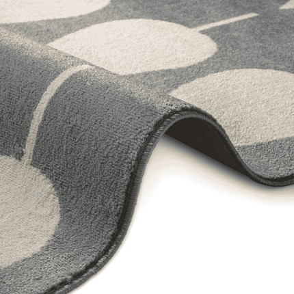 Vloerkleed Kids Lovely Leaves - Grijs