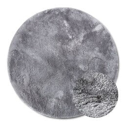 Vloerkleed Calida Rond - Grijs
