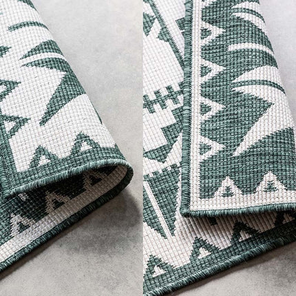 Dubbelzijdig Buitenkleed Elle - Groen