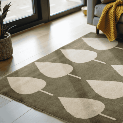 Vloerkleed Kids Lovely Leaves - Groen