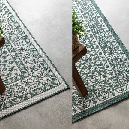 Dubbelzijdig Buitenkleed Meekly - Groen