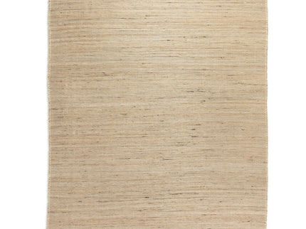 Jute Wol Katoen Vloerkleed  - Beige